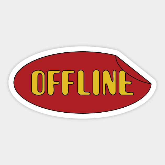 OFFLINE STICKERS Sticker by encip